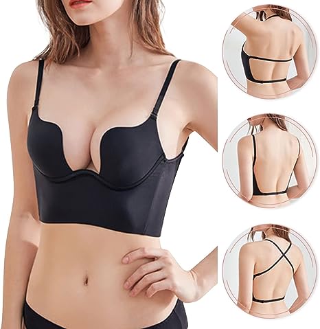 Feamex™ Sexy Deep U Neck Bra