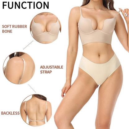 Feamex™ Sexy Deep U Neck Bra