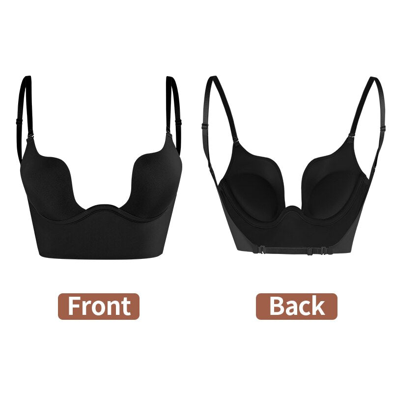 Feamex™ Sexy Deep U Neck Bra