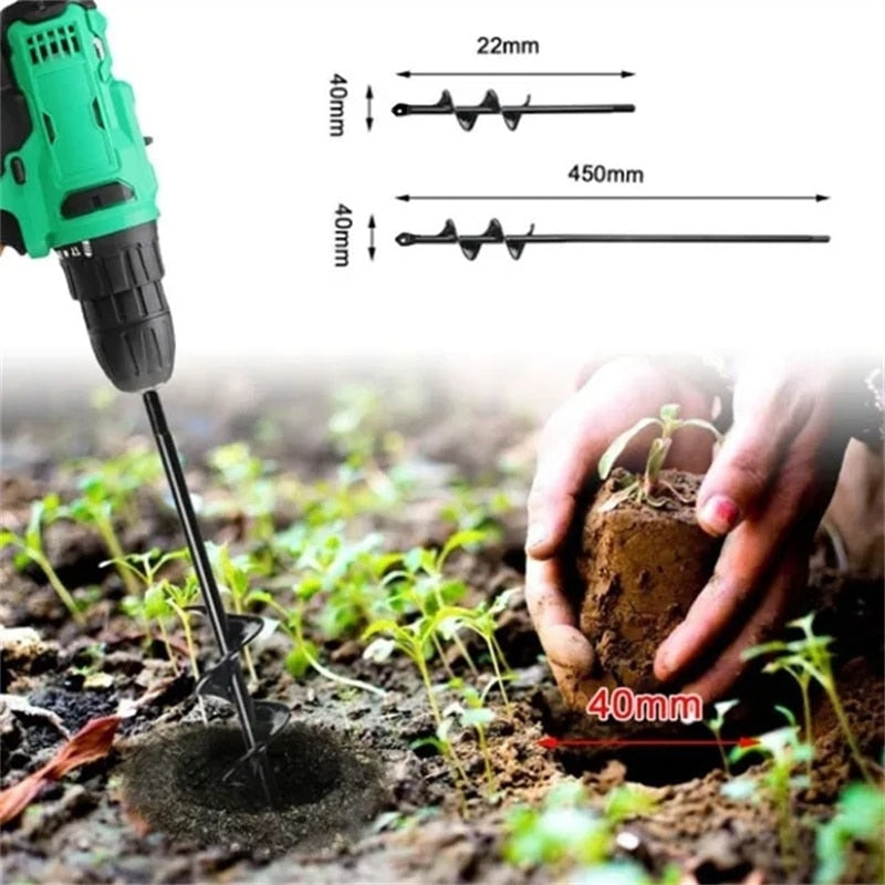 Feamex™ Garden Auger Drill Bit Tool