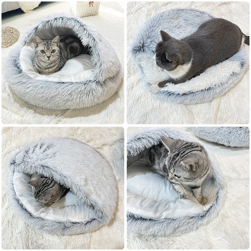 Feamex™ Long Plush Pet Bed