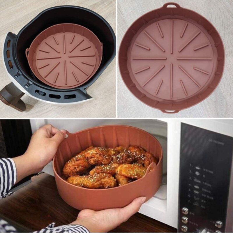 Feamex™ Nonstick Airfryer Reusable Silicone Pot