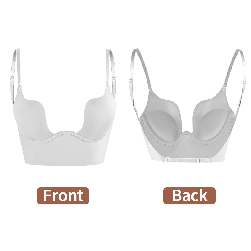 Feamex™ Sexy Deep U Neck Bra