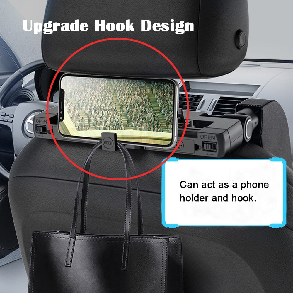 360 Degree Adjustable Car Headrest Pillow