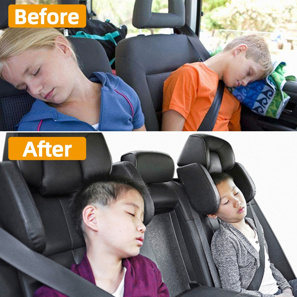 360 Degree Adjustable Car Headrest Pillow