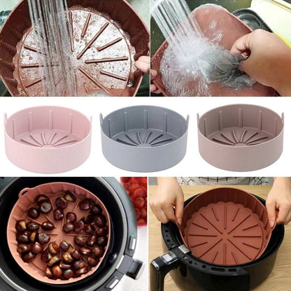 Feamex™ Nonstick Airfryer Reusable Silicone Pot