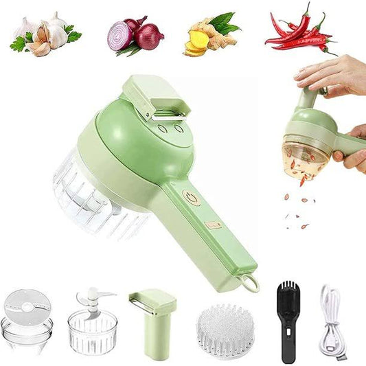 Feamex™ Handheld Electric 4 in 1 Vegetable Cutter