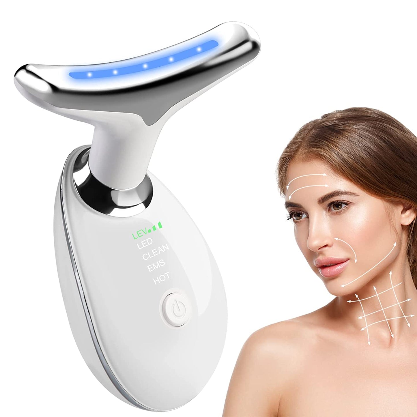 Feamex™ LED Face & Neck Lifting Massager