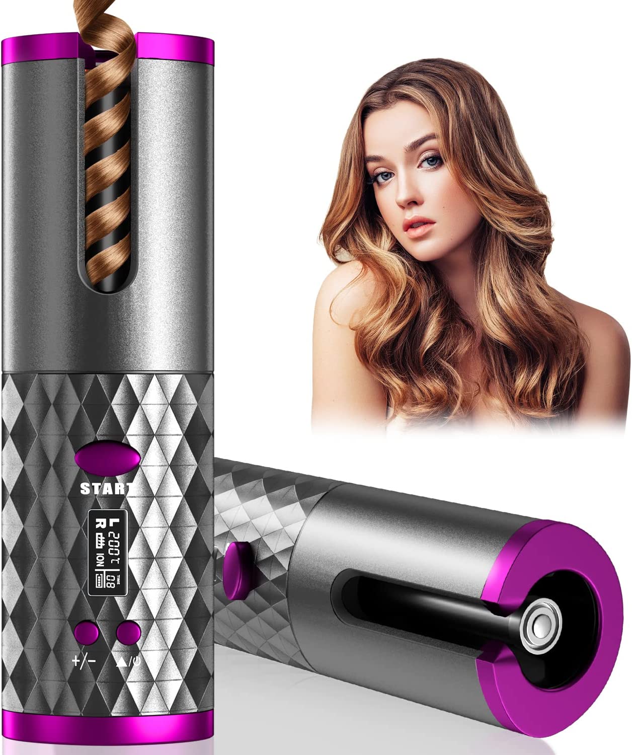 Automatic Hair Curler Black