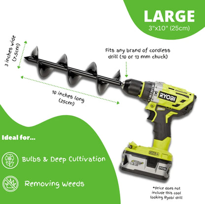 Feamex™ Garden Auger Drill Bit Tool