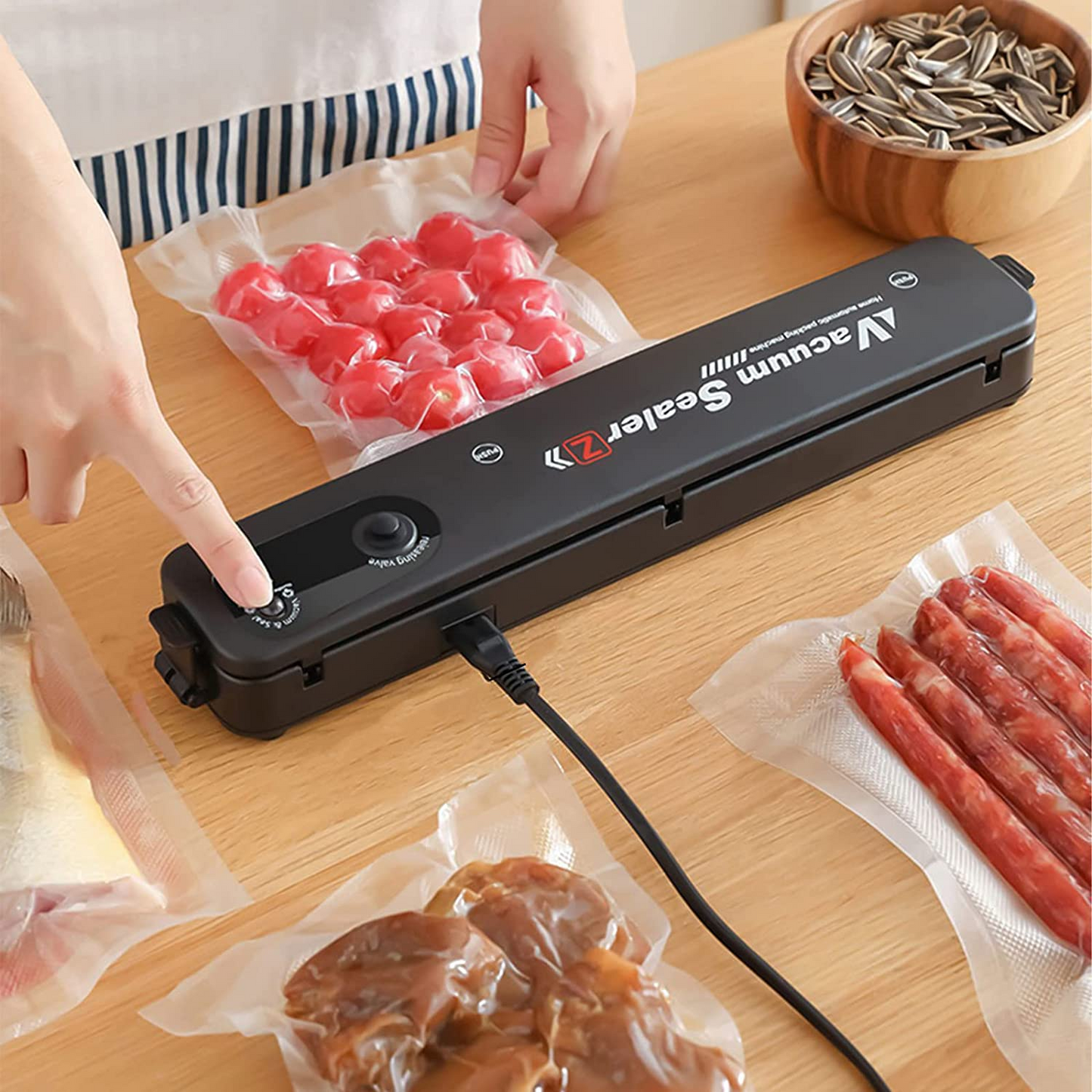 Vacuum Sealer in kitchen